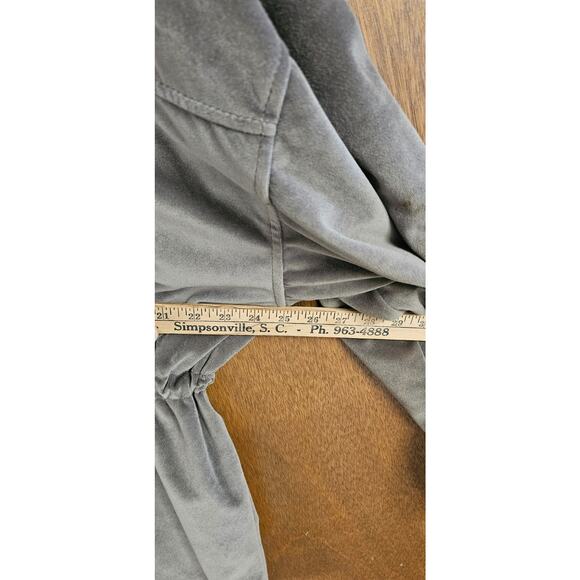 Vintage 90's Current Seen Reversible Coat Jacket Size Large Womens Nylon Velour - Picture 11 of 12